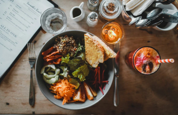 vegan salad bowl