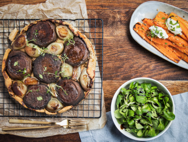 portobello tarte tatin