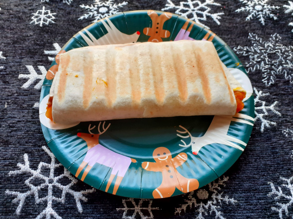 Hapjesmenu burrito