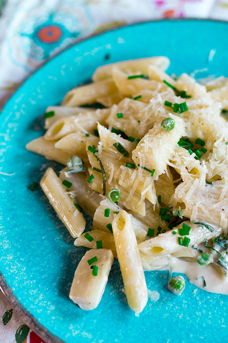 penne asperges