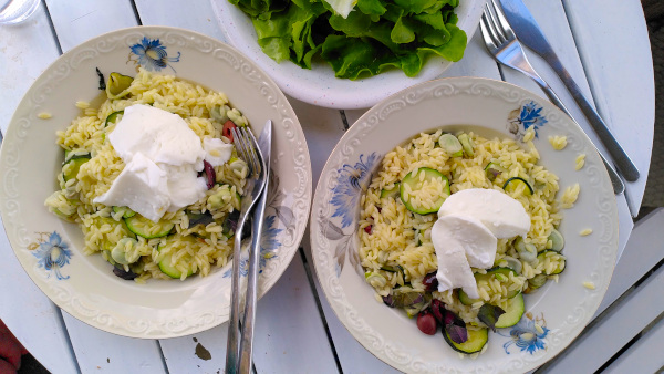 Zomerse orzo