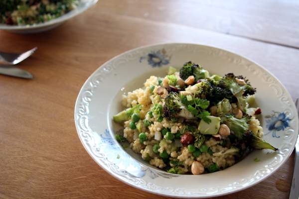 gierst met broccoli