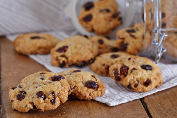 Cranberry koekjes koekjes basisrecept