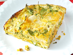 zoete aardappel frittata