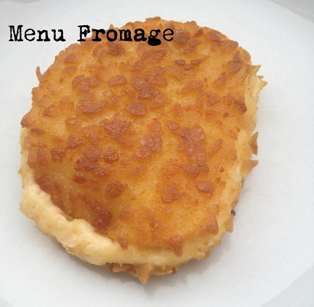 Menu fromage